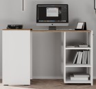 белый/коричневый