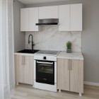 белый/дуб светлый