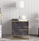 marmură neagră/auriu