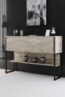 negru/travertin