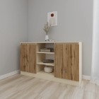 ivory/stejar închis