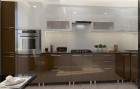 белый/коричневый