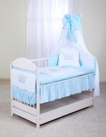 Lenjerie de pat pentru copii Albero Mio Korona Blue (C-5 H082)