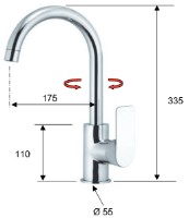 Baterie bucătărie Remer Infinity I72 imaginea #2 — magazin online Desire.md