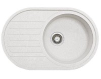 Chiuvetă de bucătărie Fabiano Arc 77x50 Alpine White imaginea #1 — magazin online Desire.md