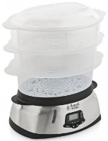 Пароварка Russell Hobbs MaxiCook 3 Tier Digital (23560-56/RH) фото №1 — интернет-магазин Desire.md