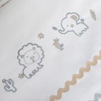 Lenjerie de pat pentru copii Perina Toys (TS6-02.2) Animals Blue imaginea #5 — magazin online Desire.md