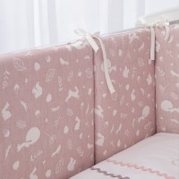 Lenjerie de pat pentru copii Perina Toys (TS6-03.5) Forest Pink imaginea #2 — magazin online Desire.md