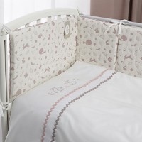 Lenjerie de pat pentru copii Perina Toys (TS6-03.5) Forest Pink imaginea #3 — magazin online Desire.md