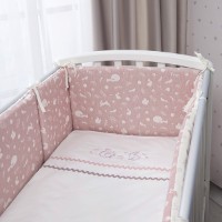 Lenjerie de pat pentru copii Perina Toys (TS6-03.5) Forest Pink imaginea #4 — magazin online Desire.md