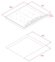 Plită incorporabilă cu inducție Teka IZS 66800 MST Black imaginea #4 — magazin online Desire.md