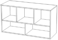 Настенный шкаф КМК Шарм Дуб Сонома/Белый Глянец (0722.6) фото №2 — интернет-магазин Desire.md