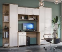 Настенный шкаф КМК Шарм Дуб Сонома/Белый Глянец (0722.6) фото №3 — интернет-магазин Desire.md