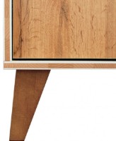 Dulăpior Неман Сканди МН-036-01 Stejar Votan/Alb imaginea #2 — magazin online Desire.md