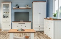 Dulăpior Неман Тиволи МН-035-11 Белый Структурный/Дуб Стирлинг imaginea #2 — magazin online Desire.md