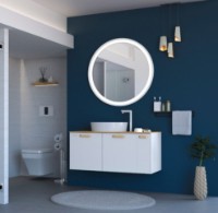 Зеркало для ванной Creavit Elata ET1085.01BL фото №2 — интернет-магазин Desire.md