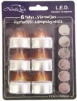 Свеча Axentia LED 6pcs (626151) фото №1 — интернет-магазин Desire.md