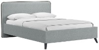 Кровать Нижегородмебель&К Миа 140 Купер 18 Серый фото №1 — интернет-магазин Desire.md
