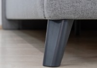 Кровать Нижегородмебель&К Миа 140 Купер 18 Серый фото №3 — интернет-магазин Desire.md