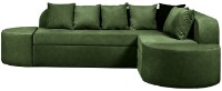 Бескаркасный диван Edka Jupiter 210x280x50 M35 Dark Green фото №2 — интернет-магазин Desire.md
