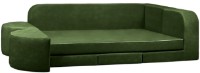 Canapea fără ramă Edka Jupiter 210x280x50 M35 Verde Inchis