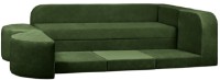 Canapea fără ramă Edka Jupiter 210x280x50 M35 Verde Inchis