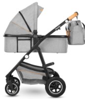 Carucior Lionelo Amber 2in1 Grey Stone imaginea #5 — magazin online Desire.md