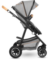 Carucior Lionelo Amber 2in1 Grey Stone imaginea #6 — magazin online Desire.md