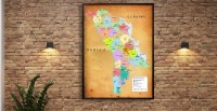 Art Maps Harta administrativă a Moldovei (0200001) imaginea #2 — magazin online Desire.md