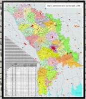 Art Maps Harta administrativă teritorială a Moldovei (200021) imaginea #1 — magazin online Desire.md