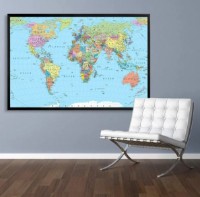 Art Maps Harta politică mondială (0200013)