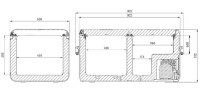 Автомобильный холодильник Dometic CoolFreeze CFX3 100 фото №2 — интернет-магазин Desire.md