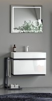 Комплект мебели для ванной Nplus Omega 75 White