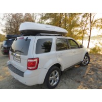 Cutie portbagaj Terra Drive 600 White Polish imaginea #2 — magazin online Desire.md