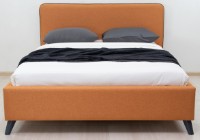 Кровать Нижегородмебель&К Миа 140 Купер 12 Тыквенный фото №3 — интернет-магазин Desire.md