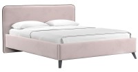 Кровать Нижегородмебель&К Миа 160 Аватар 390 Пудровый фото №1 — интернет-магазин Desire.md