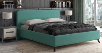 Кровать Нижегородмебель&К Миа 160 Купер 16 Изумрудный фото №2 — интернет-магазин Desire.md
