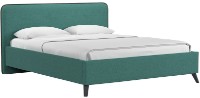 Кровать Нижегородмебель&К Миа 180 Купер 16 Изумрудный фото №1 — интернет-магазин Desire.md