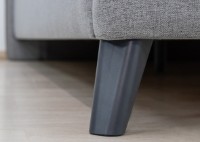 Кровать Нижегородмебель&К Миа 180 Купер 18 Серый фото №3 — интернет-магазин Desire.md