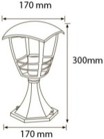 Aplică exterior Horoz NAR-3 imaginea #2 — magazin online Desire.md