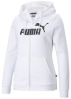 Женская толстовка Puma ESS Logo Full-Zip Hoodie Fl Puma White S фото №1 — интернет-магазин Desire.md