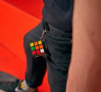 Breloc Spin Master Cub Rubik Keychain (6062783)