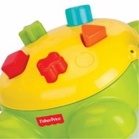 Jucarie de impins si tras Fisher Price Turtle (1804) imaginea #3 — magazin online Desire.md