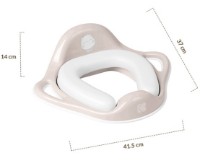 Детское сиденье для унитаза Kikka Boo Hippo Beige (31403010008) фото №2 — интернет-магазин Desire.md