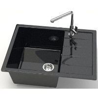 Кухонная мойка Marrbaxx Katrin Z151Q4 Black фото №2 — интернет-магазин Desire.md