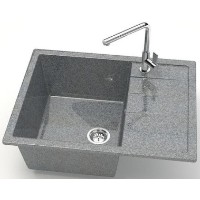 Кухонная мойка Marrbaxx Katrin Z151Q8 Dark Gray фото №2 — интернет-магазин Desire.md