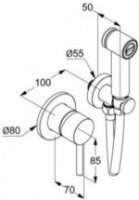 Гигиенический душ Kludi Bozz (389983976) фото №2 — интернет-магазин Desire.md