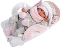 Păpușa Llorens Mimi Llorona Capazo Porta Bebe (74004)