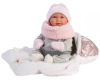 Păpușa Llorens Mimi Llorona Capazo Porta Bebe (74004) imaginea #2 — magazin online Desire.md