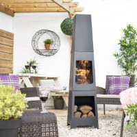 Печь-камин La Hacienda Malmo Steel (56017) фото №2 — интернет-магазин Desire.md